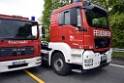 VU Gefahrgut LKW umgestuerzt A 4 Rich Koeln Hoehe AS Gummersbach P108